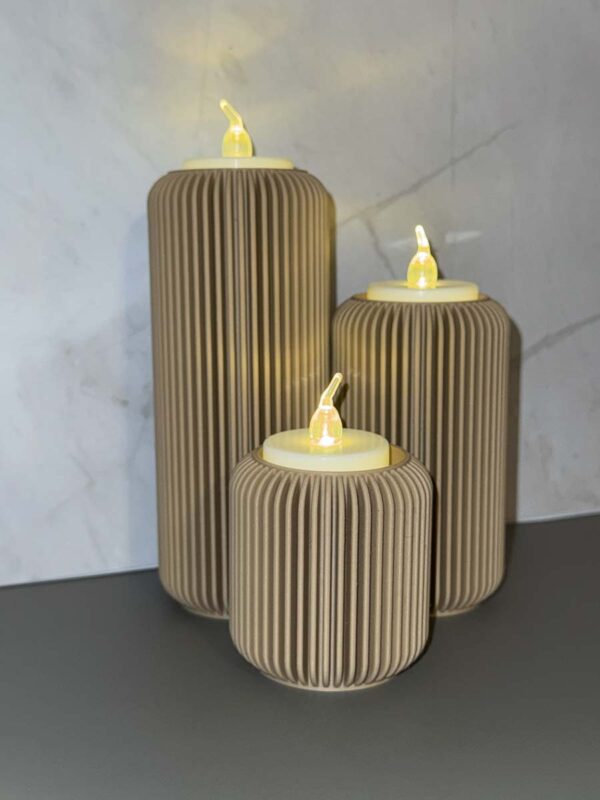 Tall Tealight Candle Set